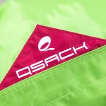Logo QSack mit doppelter Steppnaht am QSack Outdoorer