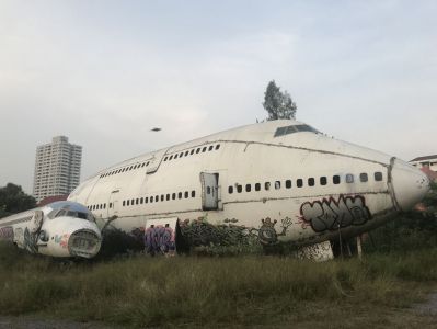Flugzeugfriedhof Bangkok