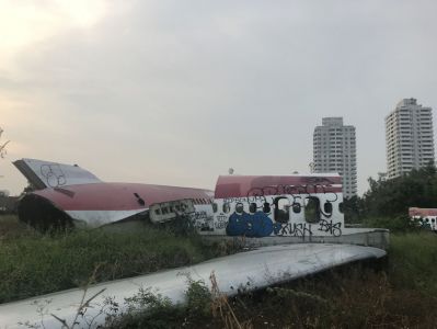 Urbex Thailand - Flugzeugfriedhof Bangkok