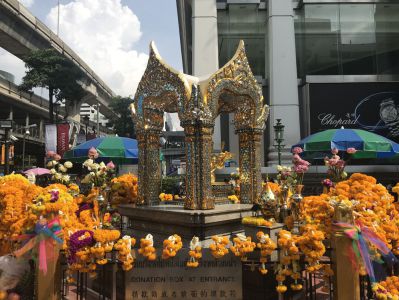 Bangkok Reisebericht - Erawan Schrein