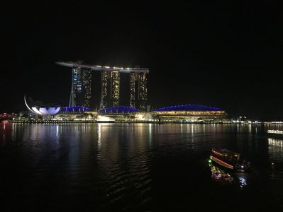 Marina Bay Sands - Singapur zu Fuß