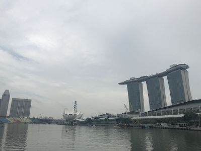 Marina Bay Sands - Singapur im November