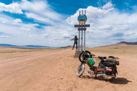 2 - Moped Reise - Reisebericht Mongolei