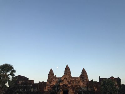 Reisebericht Kambodscha - Angkor Wat Sonnenuntergang