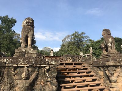 Kambodscha Erfahrungen - Terrasse der Elefanten