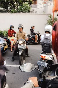 Moped fahren Bali