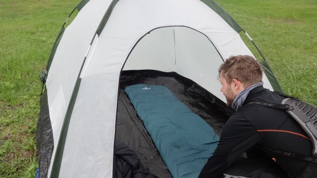 Campen in Trakai mit outdoorer Camping Ausrüstung