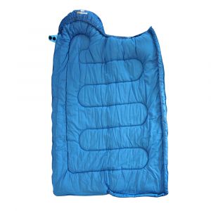 Kinderschlafsack öffnen blau