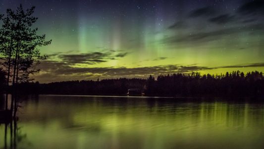Naturphänomen Aurora borealis