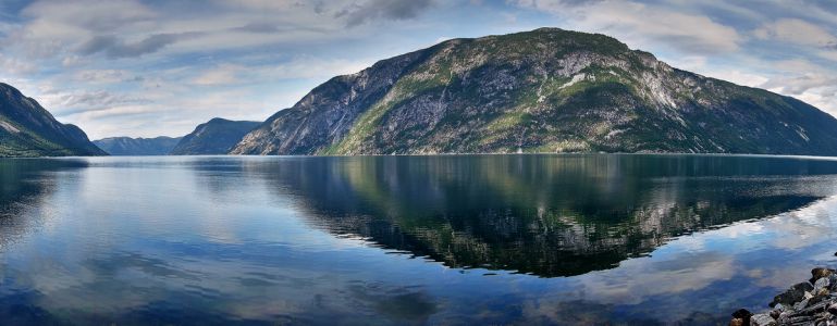 Panorama am Sognefjord