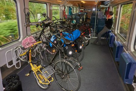 Radtour an der Donau - Bahnreise im IC
