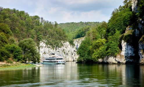Radtour an der Donau - Donaudurchbruch bei Weltenburg