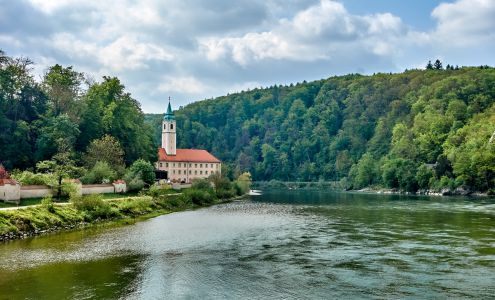 Radtour an der Donau - Kloster Weltenburg