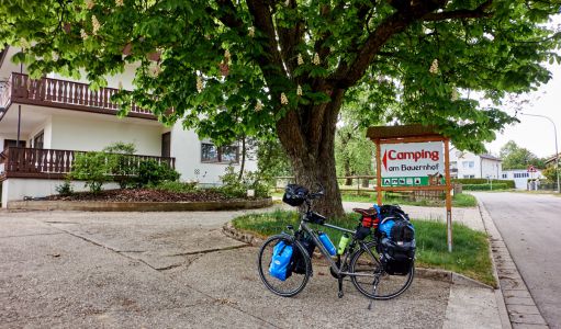Radtour an der Donau - Camping am Bauernhof in Kelheim