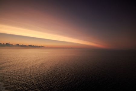 Sonnenaufgang in der Ostsee