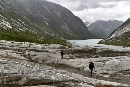 Wanderung zum Nigardsbreen mit Blick auf den Gletschersee